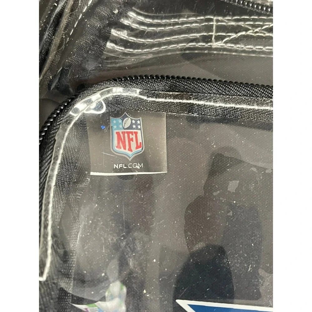 Dallas Cowboys Clear Stadium Backpack NFL Northwest Transparent Bag Star Logo